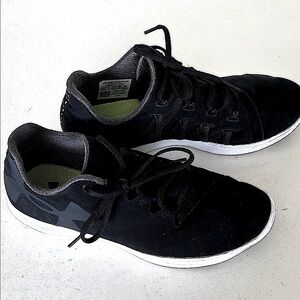 Under Armour Black and White Sneakers